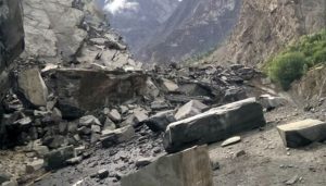 land-sliding
