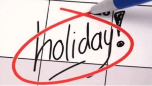 holidays