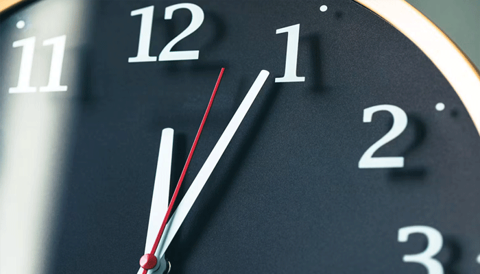 time